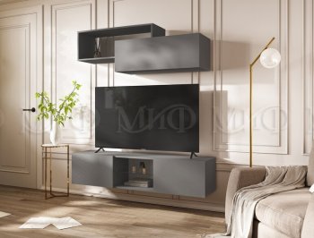 Стенка Норд-1 графит (Миф) в Екатеринбурге - mebel-e96.ru