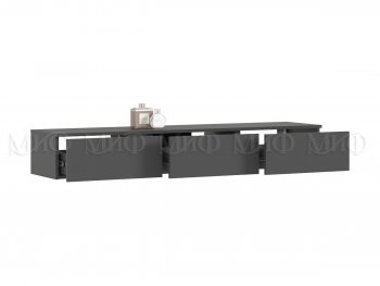 Стенка Норд-2 графит (Миф) в Екатеринбурге - mebel-e96.ru