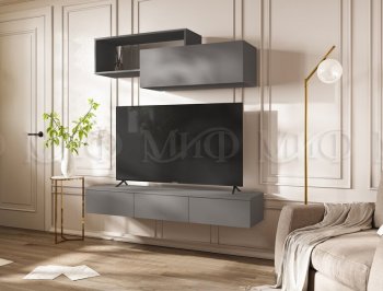 Стенка Норд-2 графит (Миф) в Екатеринбурге - mebel-e96.ru