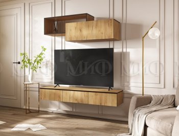 Стенка Норд-2 дуб крафт (Миф) в Екатеринбурге - mebel-e96.ru