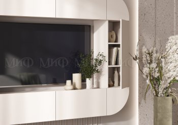 Стенка Норд (Зона ТВ), кашемир (Миф) в Екатеринбурге - mebel-e96.ru