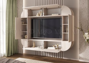 Стенка Норд (Зона ТВ), кашемир (Миф) в Екатеринбурге - mebel-e96.ru