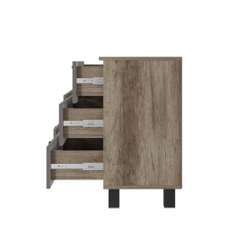 Комод Олива КМ-04 муссон софт (БТС) в Екатеринбурге - mebel-e96.ru