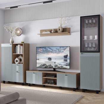 Тумба под ТВ Олива ТБ-09 шарли бриз (БТС) в Екатеринбурге - mebel-e96.ru