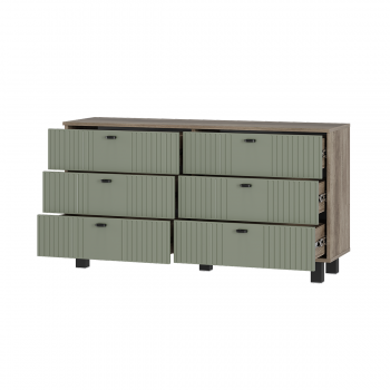 Комод Олива КМ-04 эквалипт софт (БТС) в Екатеринбурге - mebel-e96.ru