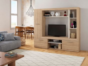 Стенка OSKAR3 дуб сонома (Генезис) в Екатеринбурге - mebel-e96.ru