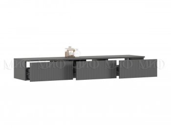 Стенка Оскар комп.2 графит (Миф) в Екатеринбурге - mebel-e96.ru