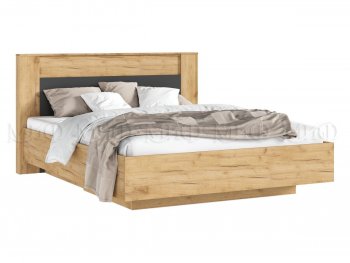 Кровать парящая Остин крафт/графит (Миф) в Екатеринбурге - mebel-e96.ru