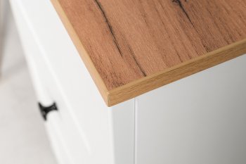 Стол письменный 12.159 Остин белый (Моби) в Екатеринбурге - mebel-e96.ru