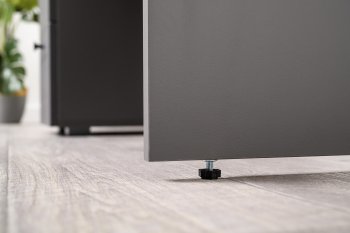 Стол письменный 12.159 Остин графит (Моби) в Екатеринбурге - mebel-e96.ru