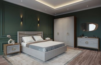 Спальный гарнитур Палермо модульный (СБК) в Екатеринбурге - mebel-e96.ru