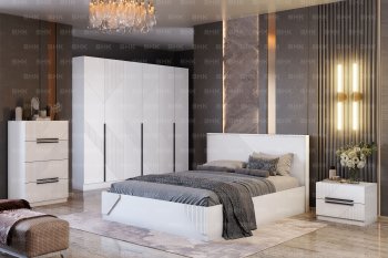 кровать двуспальная Палермо (ВНК) в Екатеринбурге - mebel-e96.ru