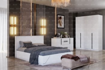 кровать двуспальная Палермо (ВНК) в Екатеринбурге - mebel-e96.ru