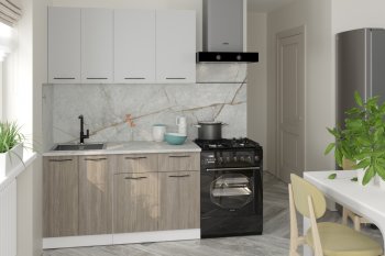 Кухонный гарнитур Парма 1400 мм (Герда) в Екатеринбурге - mebel-e96.ru