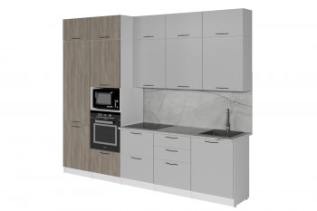 Кухонный гарнитур Парма 3000 мм (Герда) в Екатеринбурге - mebel-e96.ru