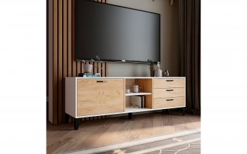 Тумба ТВ Парус-9 (Текс) в Екатеринбурге - mebel-e96.ru