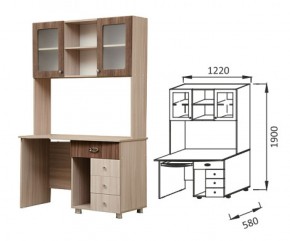 ПМ-1 стол письменный Юниор-6 в Екатеринбурге - mebel-e96.ru