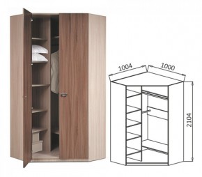 ПМ-14 шкаф 2-х дверный угловой Юниор-6 в Екатеринбурге - mebel-e96.ru