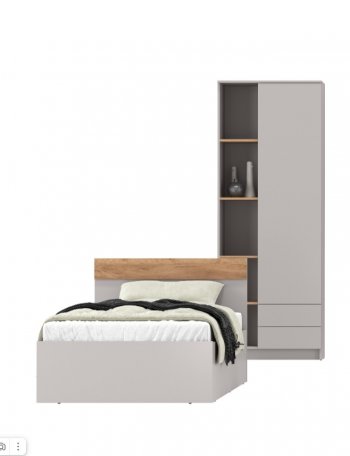 Кровать Прайм кашемир (Олмеко) в Екатеринбурге - mebel-e96.ru