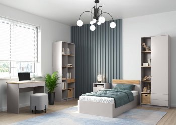 Набор детской мебели Прайм модульный (Олмеко) в Екатеринбурге - mebel-e96.ru