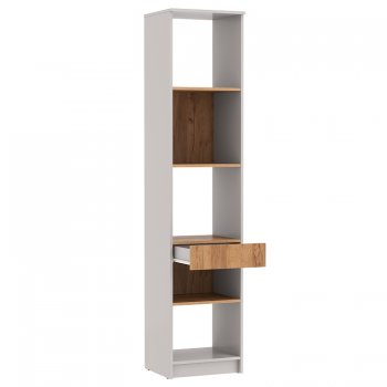 Стеллаж 89.21 Прайм (высокий с ящиком) (Олмеко) в Екатеринбурге - mebel-e96.ru