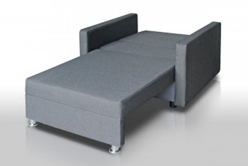 Кресло-кровать Реал 80 с подлокотниками (Графит) в Екатеринбурге - mebel-e96.ru