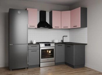 Кухонный гарнитур угловой Роза 2000*1200 мм (Sanvut) в Екатеринбурге - mebel-e96.ru