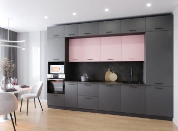 Кухонный гарнитур Роза 3400 мм (Санвут) в Екатеринбурге - mebel-e96.ru