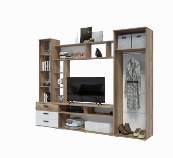 Стенка Крокус белый (Эра) в Екатеринбурге - mebel-e96.ru