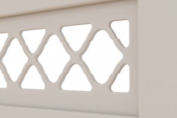 Кровать из массива Шейла льняной (БМ) в Екатеринбурге - mebel-e96.ru