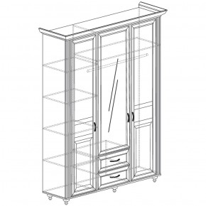 Шкаф Ралли 863 (Яна) в Екатеринбурге - mebel-e96.ru