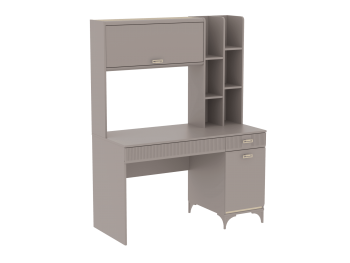 Стол письменный с надстройкой Сиде (СБК) в Екатеринбурге - mebel-e96.ru