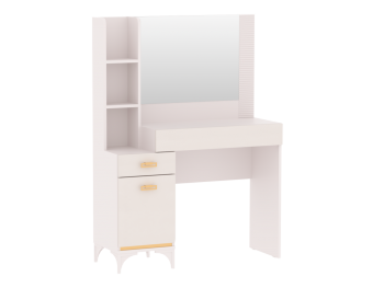 Стол туалетный Сиде Белый (СБК) в Екатеринбурге - mebel-e96.ru