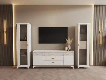 Стенка Сиде Белая (СБК) в Екатеринбурге - mebel-e96.ru