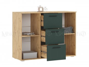 Комод Сильвия, крафт/грин (Миф) в Екатеринбурге - mebel-e96.ru
