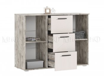 Комод Сильвия, дуб юкон/кашемир (Миф) в Екатеринбурге - mebel-e96.ru