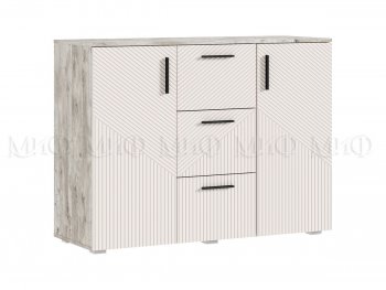 Комод Сильвия, дуб юкон/кашемир (Миф) в Екатеринбурге - mebel-e96.ru