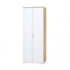 Шкаф для одежды 2х дверный 800 мм Сканди белый (МЛК) в Екатеринбурге - mebel-e96.ru | фото
