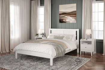 Кровать из массива Сканди белый античный (БМ) в Екатеринбурге - mebel-e96.ru