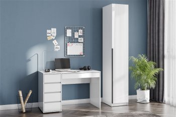 Стол компьютерный №13+пенал ШК-5 (СВ) в Екатеринбурге - mebel-e96.ru