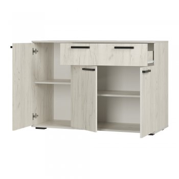 Комод Стандарт 4 NEW крафт белый (БТС) в Екатеринбурге - mebel-e96.ru