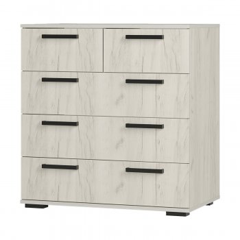 Комод Стандарт №5 NEW крафт белый (БТС) в Екатеринбурге - mebel-e96.ru