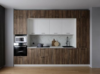 Кухонный гарнитур Старое дерево 3400 мм МДФ (Санвут) в Екатеринбурге - mebel-e96.ru