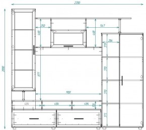 Стенка ТВА-15 с фотопечатью в Екатеринбурге - mebel-e96.ru