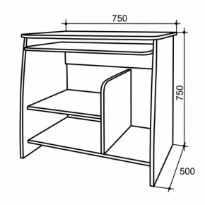 Стол компьютерный Кроха в Екатеринбурге - mebel-e96.ru