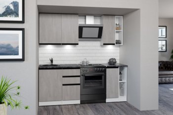 Кухонный гарнитур Сюита медиум 1400 мм (Герда) в Екатеринбурге - mebel-e96.ru