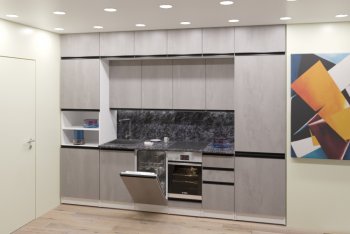 Кухонный гарнитур Сюита люкс 3000 мм (Герда) в Екатеринбурге - mebel-e96.ru