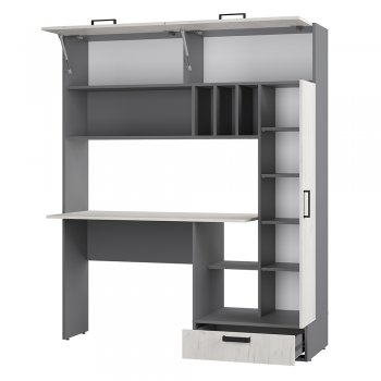 Стол компьютерный Техно графит/крафт  (БТС) в Екатеринбурге - mebel-e96.ru