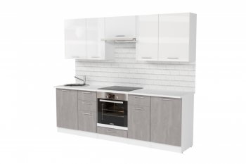 Кухонный гарнитур Терция базис 2400 мм (Герда) в Екатеринбурге - mebel-e96.ru