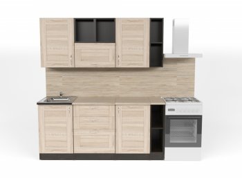 Кухонный гарнитур Томилла макси 4 1800 мм (Герда) в Екатеринбурге - mebel-e96.ru